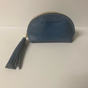 NEW PORTLAND LEATHER TACO TASSEL INDIGO